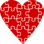 Heart jigsaw